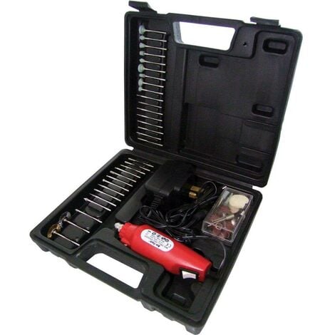 AM-TECH 60PC MINI DRILL GRINDER ELECTRONICS HOBBY CRAFT DIY MODEL MAKING TOOL V2560