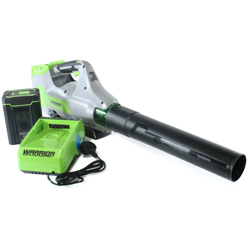 Warrior Eco Power Equipment - 60v Warrior Leaf Blower with Battery and Charger