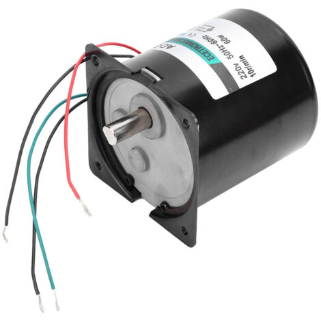 60W Wechselstrom-Permanentmagnet-Synchronmotor, hohes Drehmoment, im Uhrzeigersinn/gegen den Uhrzeigersinn, für CNC-Werkzeugmaschinen, Modell XD80KTYZ, 10 U/min, 220V Wechselstrom.
