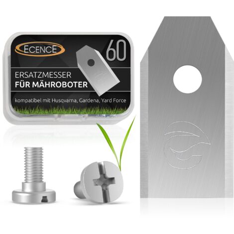 60x Ersatz-Messer Ersatz-Klingen für Husqvarna Automower Gardena Sileno