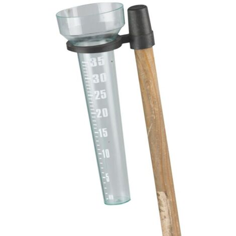 60x Regenmesser inkl. Halterung ca. 24x8cm Regenwasser auffangen Niederschlag