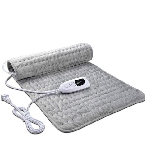 60x30cm Physiotherapy Heating Blanket Heating Blanket Multi-level Temperature Adjustment Warm Heating Pad Super Soft Crystal Blanket YMYNY