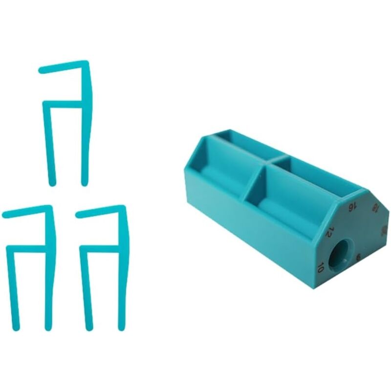 6/10/12/16/18/20 mm Multi Marge Parallèle Menuiserie Fermer Fixation Clip Bois Armoire Conseil Jauge de Marquage