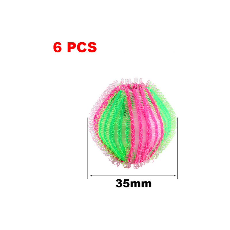 6/12 pezzi lavatrice depilatore palla per bucato
