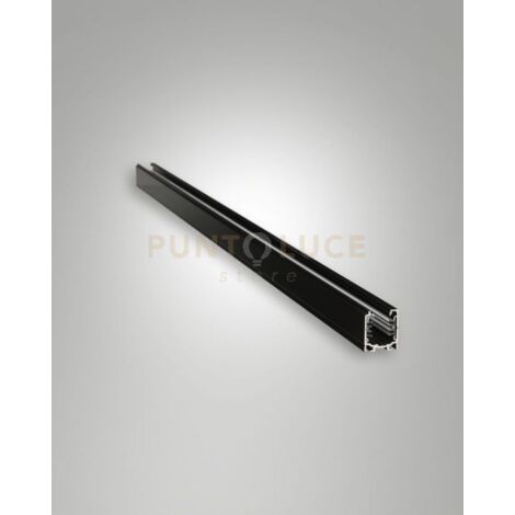 6120-16-300 BINARIO TRACK NERO STANDARD 3 FASI+DA L.300CM