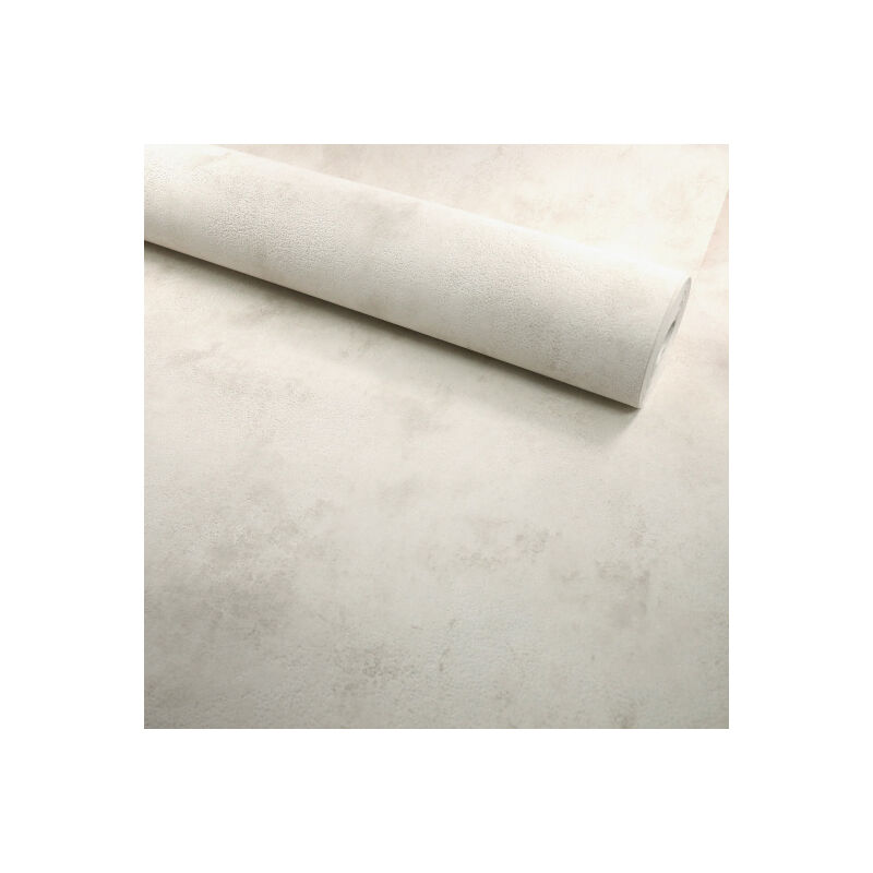 Décoweb - Papier peint expansé sur intissé - Casual Minéral - Lin beige clair - Rouleau(x)