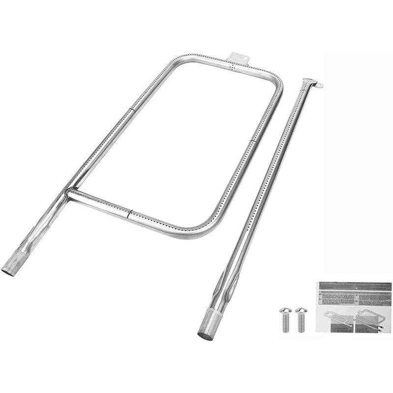 61.6 x 26.4CM Tube Brûleur 65032 pour Weber Q300 Series Q320, Q3000, Q3200, Acier Inoxydable Rampe Gazgrill Accessoire pour 404341, 57060001, 586002