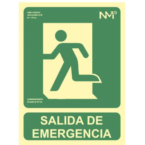 6170-02H VE señal de seguridad 125 pieza(s) Placa de señal de seguridad