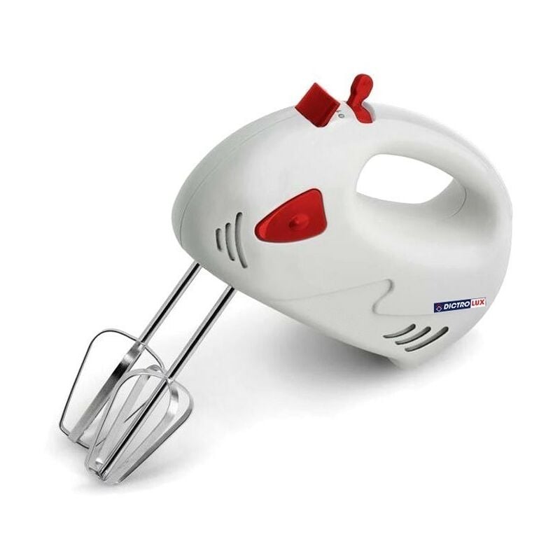 Mediawave Store - 619823 Batteur électrique dictrolux 120W fouets 7 vitesses Couleur: Rouge