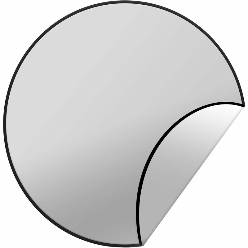 Linghhang - 61cm Tapis de Foyer Rond, Ignifuge sous Le Tapis Brasero de Gril et Protecteur de Pelouse pour Patio Extérieur Brûlant du Bois et Coussin