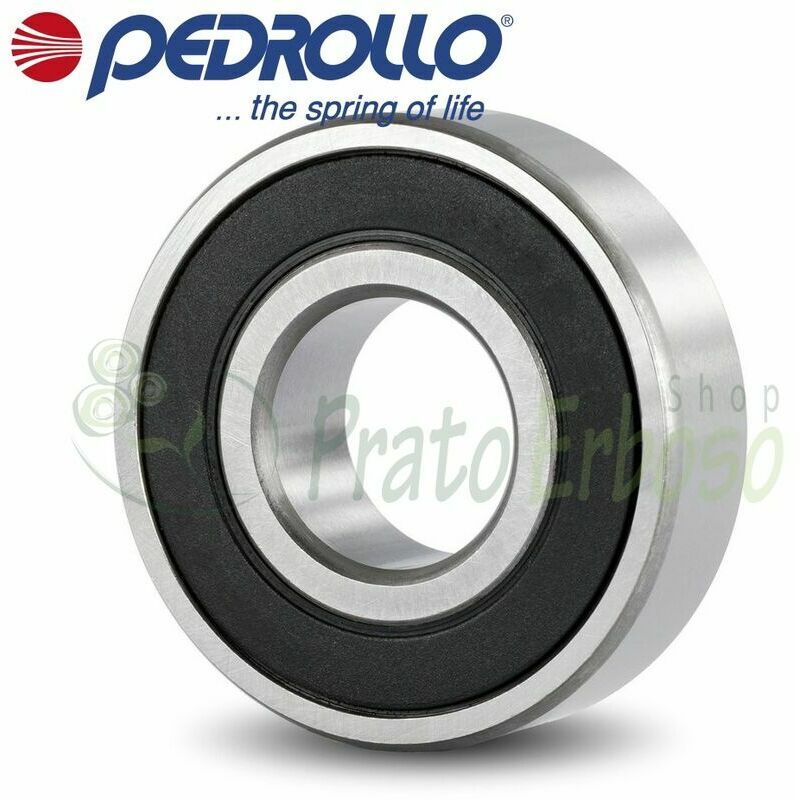 

Pedrollo - 6203 2RS-C3 - Rodamiento de bolas 17x40x12 mm