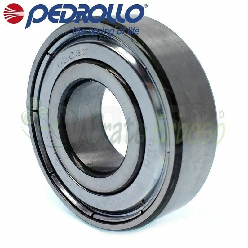 

Pedrollo - 6203 ZZ-C3E - Rodamiento de bolas 17x40x12 mm