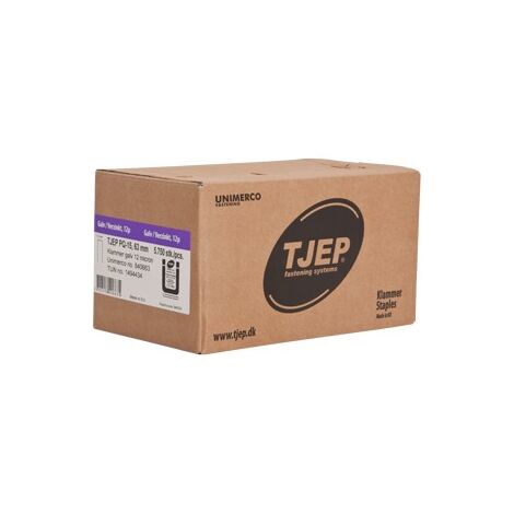 6250 AGRAFES TJEP PQ-15 57 mm 1.9 X 1.7 mm 840657