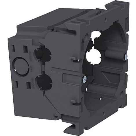 6288610-BK Boîtier d'encastrement 71GD6 noir 1 pc(s)