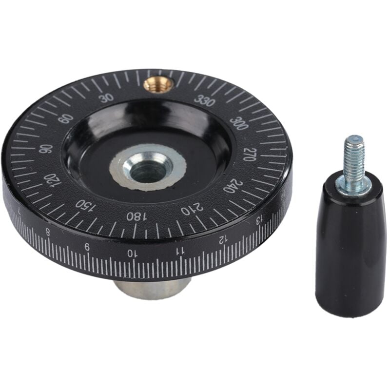Image of 63-mm-Handrad, Handrad mit Skala, für Fräsmaschinen, Schleifmaschinen, Drehmaschinen