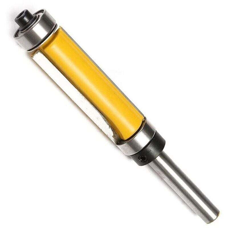 Image of 6,35-mm-Holzfräser aus Hartstahl mit oberem und unterem Lager für die Holzbearbeitung