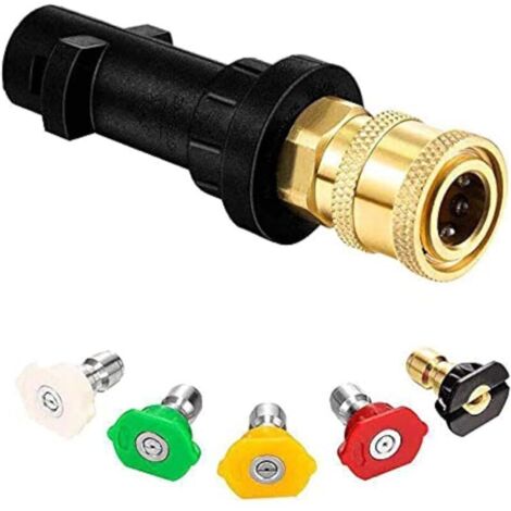 6,35-mm-Messing-Hochdruckreiniger-Pistolenadapter (Innengewinde) für Kärcher K2 K3 K4 K5 K6 K7