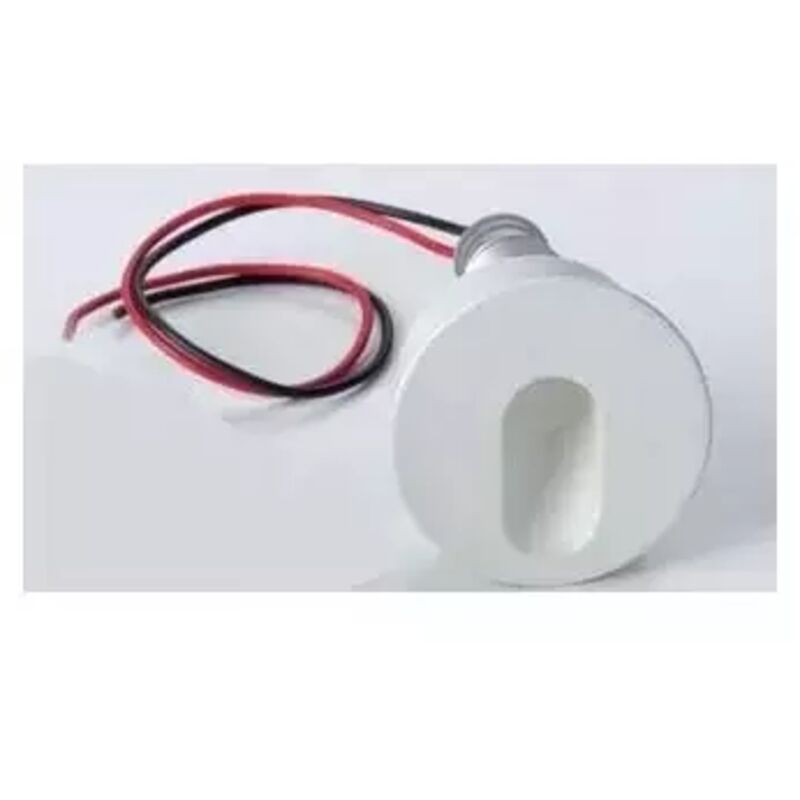 Egoluce - 6350.01 spoon incasso 45x47mm bianco