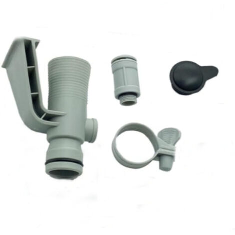 637R 12363 Supports de tuyauterie et pièces de rechange pour vannes à jet pour piscines enterrées (avec capuchon noir)