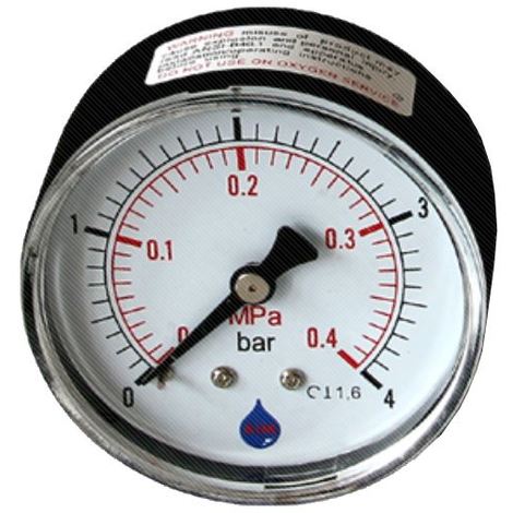 63mm 0-120c Thermo Water Oil Temperature Gauge 1/2 BSP European Thread  Rear Entry Thermometer