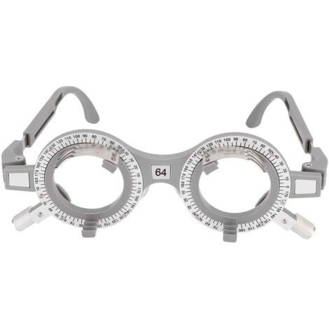 64 mm ultraleichter optischer Probelinsenrahmen für die Optometrie, Brillenzubehör