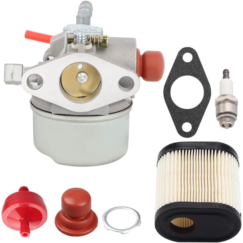 Longziming - Carburateur 640350 640271 640303 pour tondeuse à gazon Tecumseh Toro 6,5 ch 6,75 ch LEV100 LV195EA LV195XA 20016 20017 20018 22 Recycler