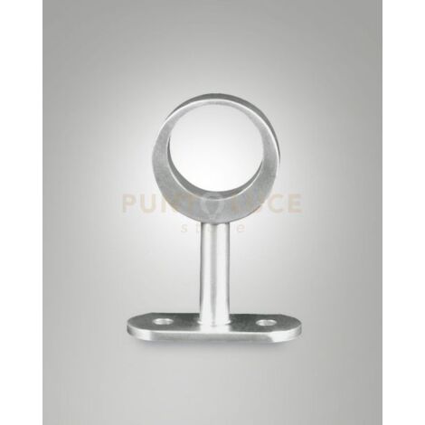 6404-50-019 SUPPORTO OTTONE CROMATO OPACO PER BARRA IP65 H. 65MM