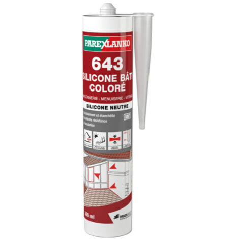 643 SILICONE BATI 300ML GRIS