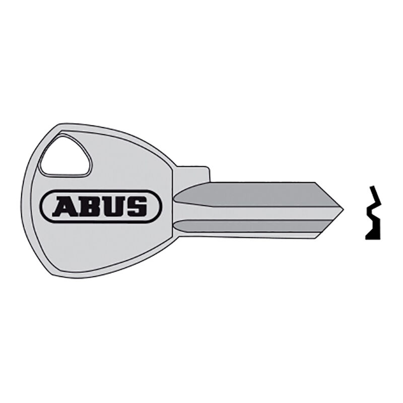 Abus Mechanical - 65/20 20mm New Profile Key Blank ABUKB11405