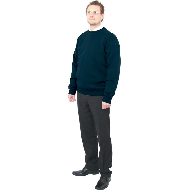 65/35 Premium Black Sweatshirt - Medium - Tuffsafe