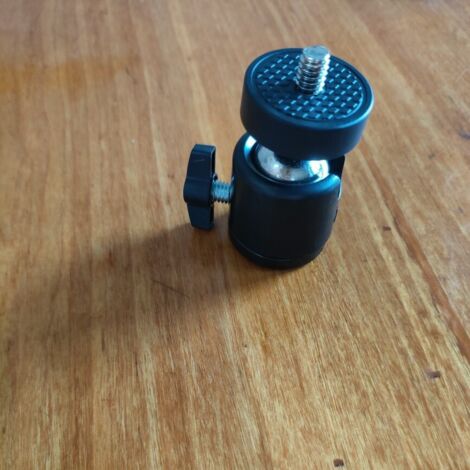 65 g + Q29 : nacelle/pince/support/anneau lumineux, rotule intérieure φ20 mm