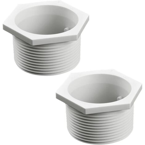 650000 Lot de 2 raccords muraux universels (UWF) de rechange pour nettoyeur de piscine automatique Po.laris 180 280 Tank Trax 360 380 3900 Sport et 480 Pro
