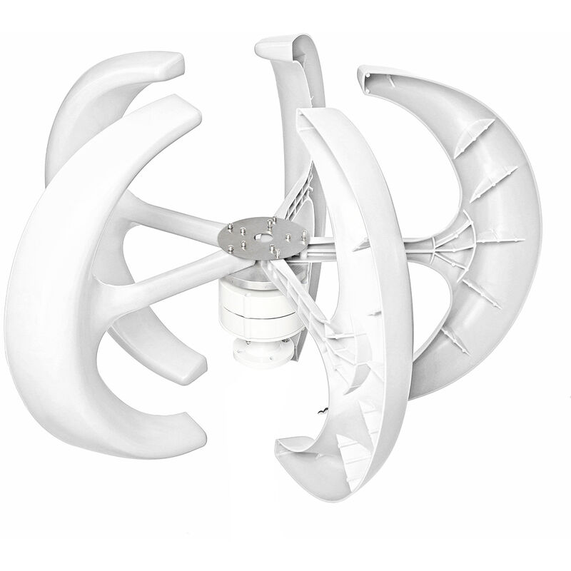 Insma - Turbine éolienne de jardin 650W 12V Rotor lanterne générateur 4 pales lbtn
