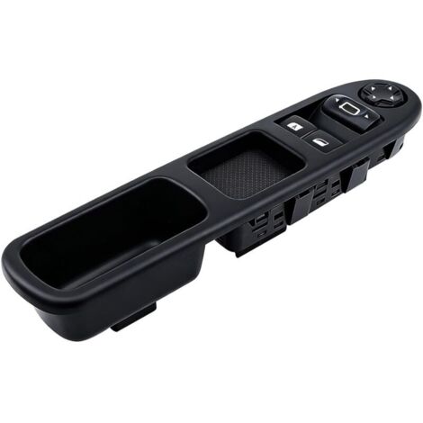 6554 QC Bouton Lève-Vitre Électrique 207, Interrupteur de Commande Avant Gauche Compatible Peu-geo 207 CC/SW/Stufenheck/Van(2006-2014), C3 Pi-casso (2009-2014), Commutateur de Commande 13 Broches