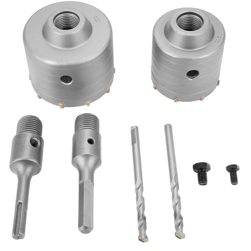 Image of 65/80 mm sds Plus-Wandlochsgenbohrer aus legiertem Stahl für Betonzementstein - Eosnow