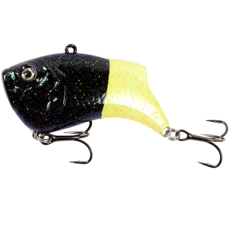 

65mm 14g de plastico duro artificial VIB cebo Crankbait 3D ojos realista que se hunde senuelos de pesca gancho con anzuelos triples,4 #