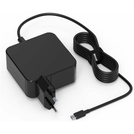 65W USB C Chargeur Type C Alimentation Adaptateur pour MacBook Pro/Air, Lenovo Thinkpad,HP Chromebook,ASUS, Acer,Huawei Matebook