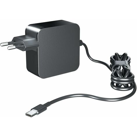 65W USB C Chargeur Type C pour Lenovo ThinkPad Yoga ASUS HP Huawei Matebook Xiaomi Acer Dell Samsung Google Chromebook Ordinateurs Portables Tablettes, Alimentation Adaptateur Secteur USB-C