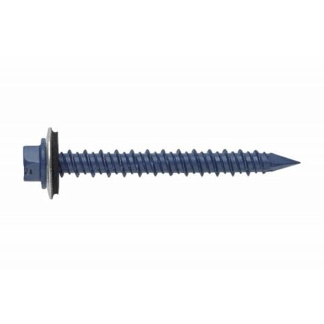 (6,5X45 P16 D.5) TORNILLO PARA HORMIGON, CABEZA HEXAGONAL, ROSCA HI-LO Y PUNTA DIAMANTE, M(100U) - INDEX