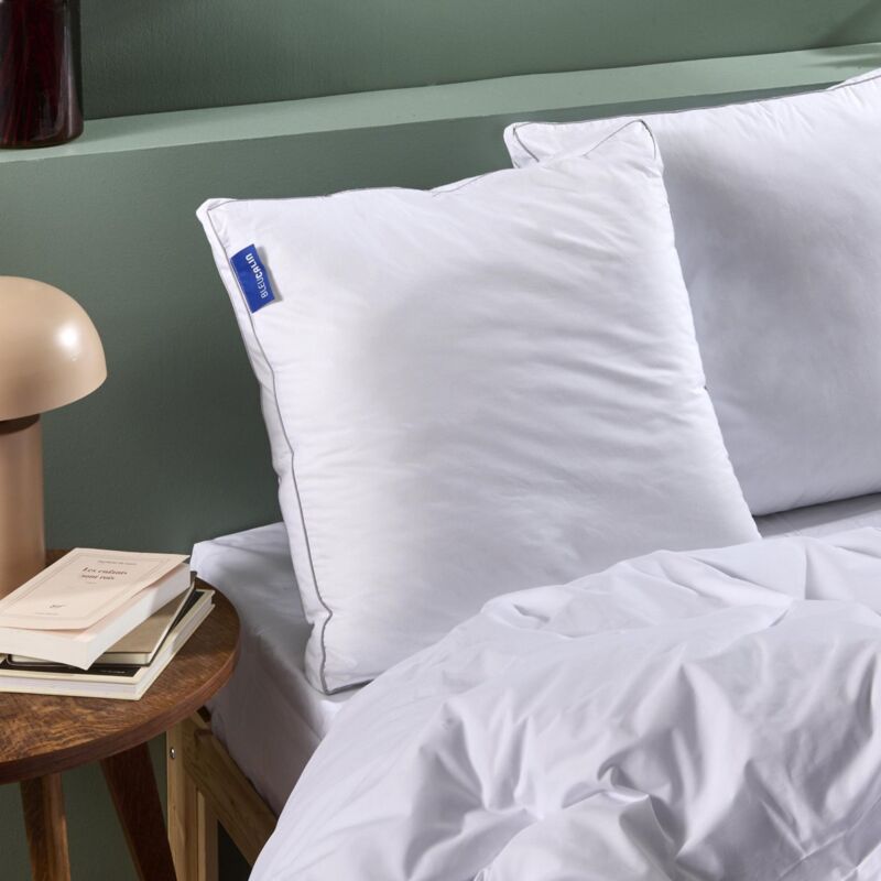 Bleu Calin - Oreiller Ultra Moelleux coton percale - 65x65cm