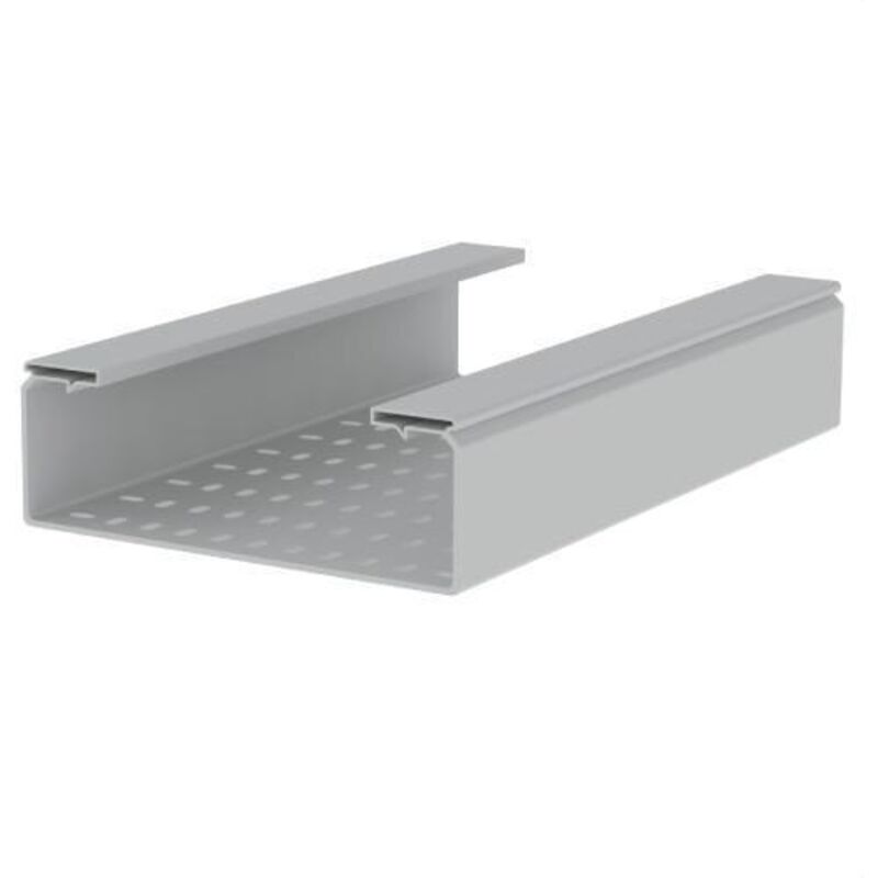 

66 Bandeja perforada gris RAL7035 100x300 U23X 66320 (EMBALAJE DE 6 METROS) - Unex
