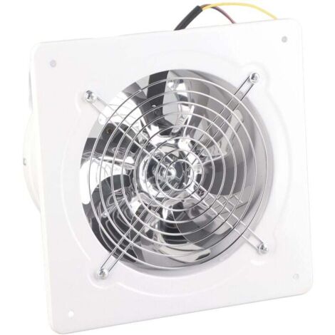 6,6 Zoll (16,8 cm) Single Speed Auto Shutter Wandmontage Abluftventilator für Dachboden, Schuppen oder Garage Belüftung
