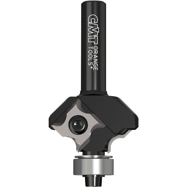 CMT 661.020.41 Fraise A' Arrondir Avec Plaquettes Z2 S=8 D=27 L=57.5 R=2 Dr