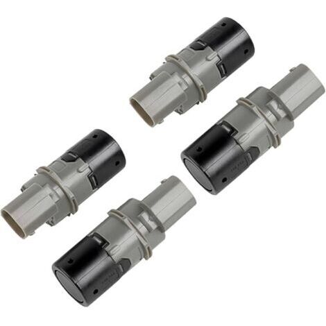 66206989069 Lot de 4 capteurs de stationnement PDC 3 broches Compatible avec les séries 5 E39 E60 7 E38 E65 6 E63 E64 X3 X5 Z4 E83 E53 E85 1998-2008