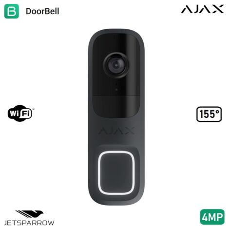 66392 - TVCC - DoorBell - color graphite - Ajax videovigilancia