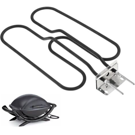 66631/65621 Éléments chauffants rechange pour barbecue , compatible avec Weber Q140, Q1400 , élément Chauffant de Rechange pour barbecues,Tube Chauffant