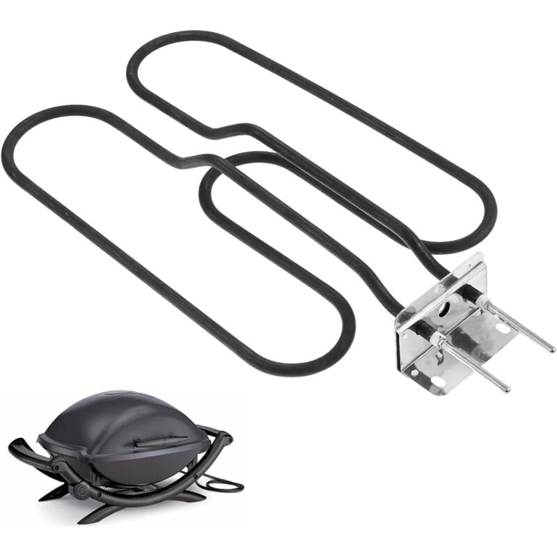 Sjqka - 66631 Élément chauffant pour Weber 66631 Weber Q140 Q1400,élément Chauffant de Rechange pour barbecues,Tube Chauffant pour Barbecue