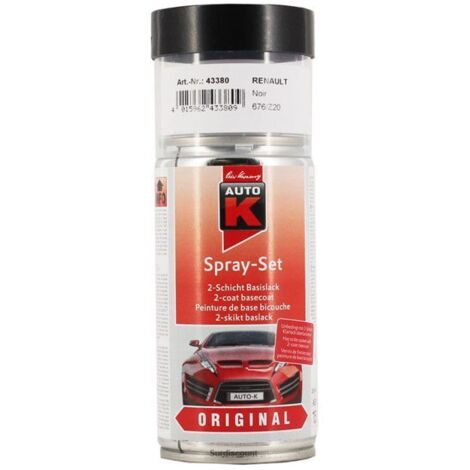 676 NOIR (Bombe Peinture 150 ml). Peinture RENA...
