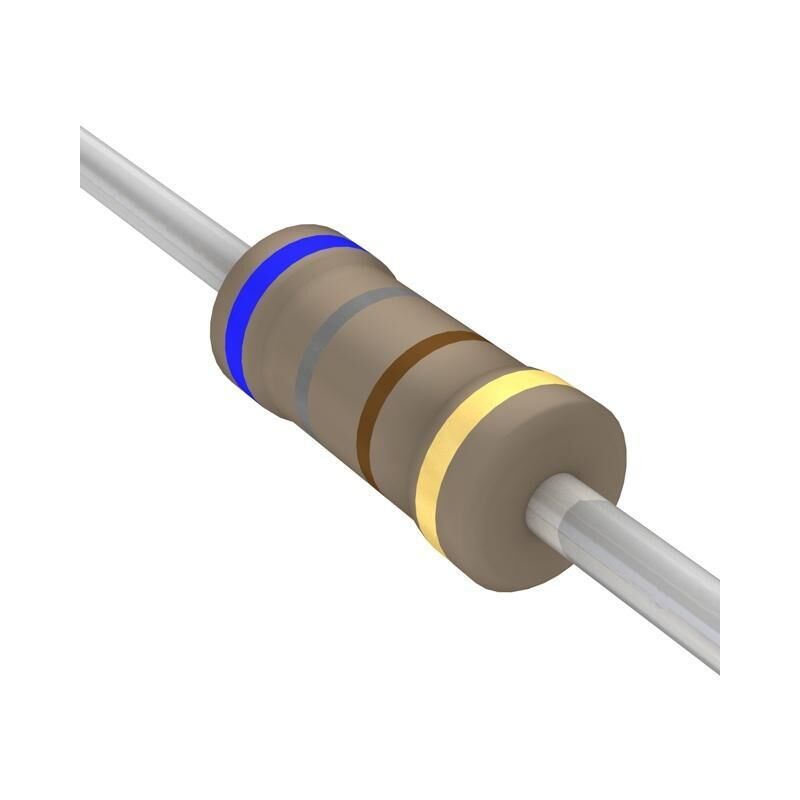 

Resistencia Oxido Metal 680R 1W 5% Medidas 3,2x9mm