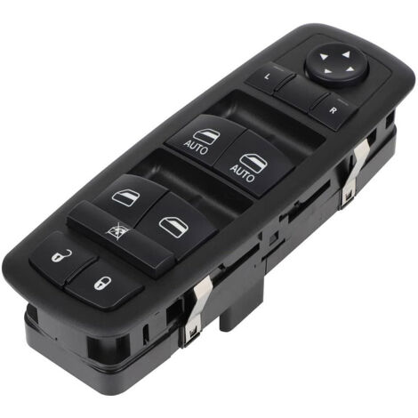 68212783AB Interrupteur de bouton de commande de vitre électrique automobile, convient aux Dodge RAM 2014-2015, commande la montée et la descente de la vitre électrique, interrupteur principal côté co